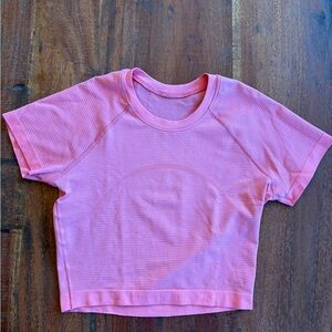 Lululemon Swiftly Tech Cropped Short-Sleeve Shirt 2.0